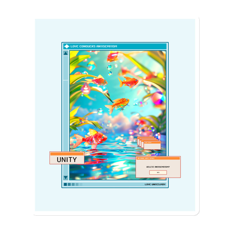 A Colorful Dream | Antisemitism | Die-Cut Magnet