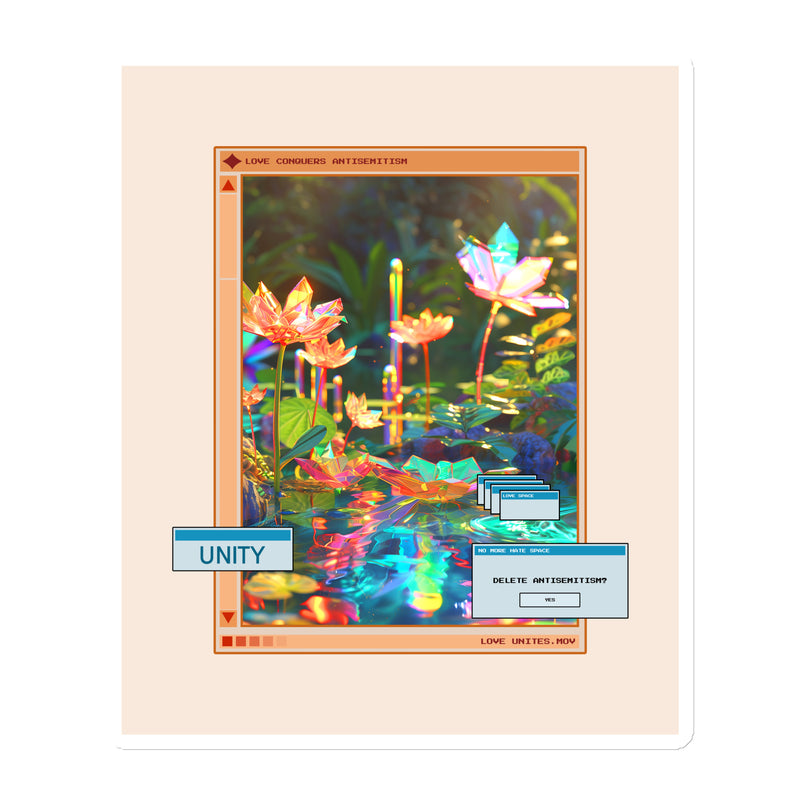 A Colorful Dream | Antisemitism | Die-Cut Magnet