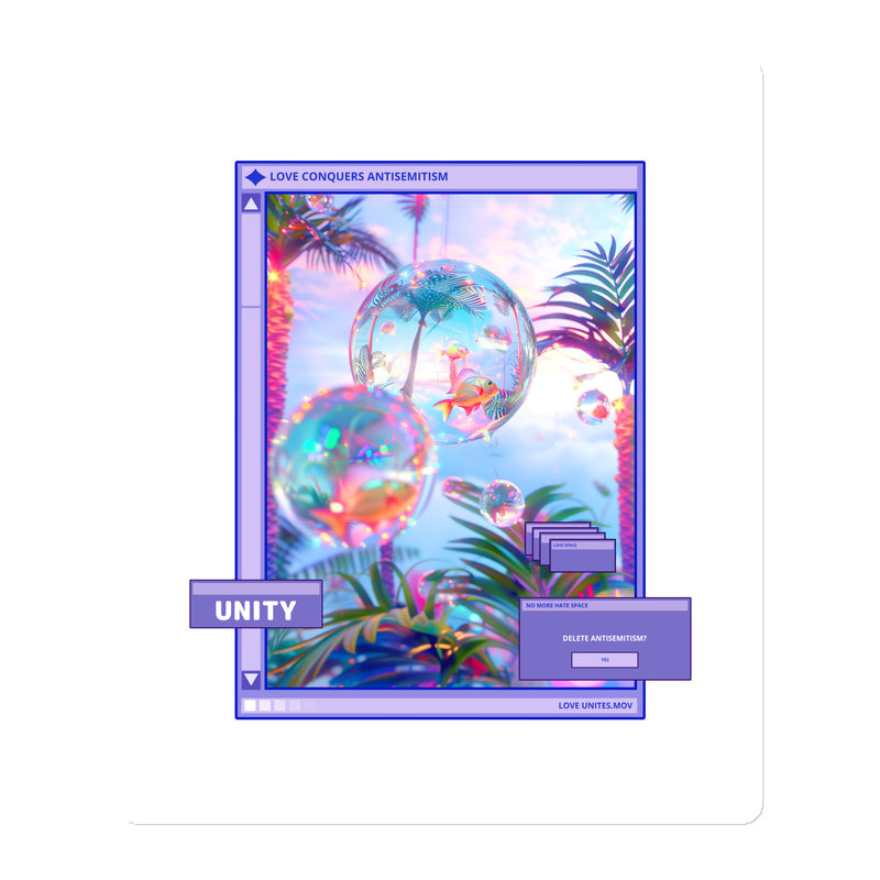 A Colorful Dream | Antisemitism | Die-Cut Magnet
