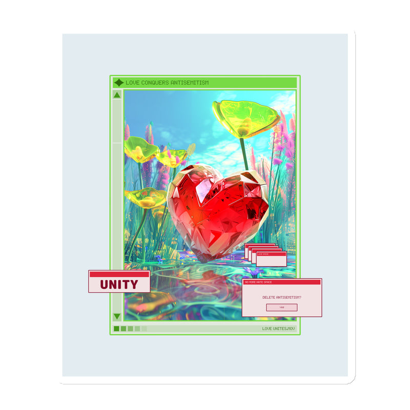 A Colorful Dream | Antisemitism | Die-Cut Magnet