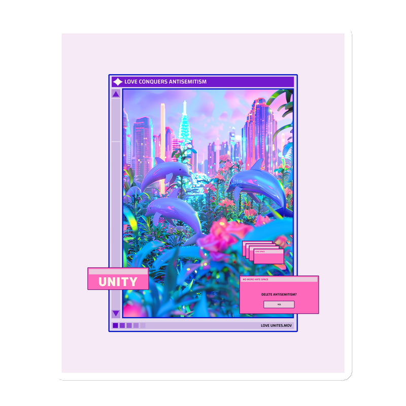 A Colorful Dream | Antisemitism | Die-Cut Magnet