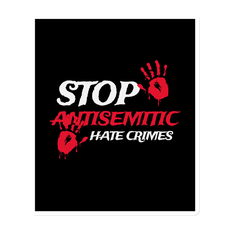 Antisemitic Hate Crimes | Die-Cut Magnet