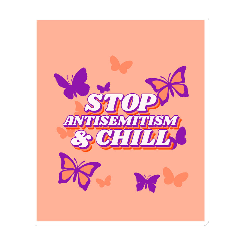 Chill Retro | Antisemitism | Die-Cut Magnet