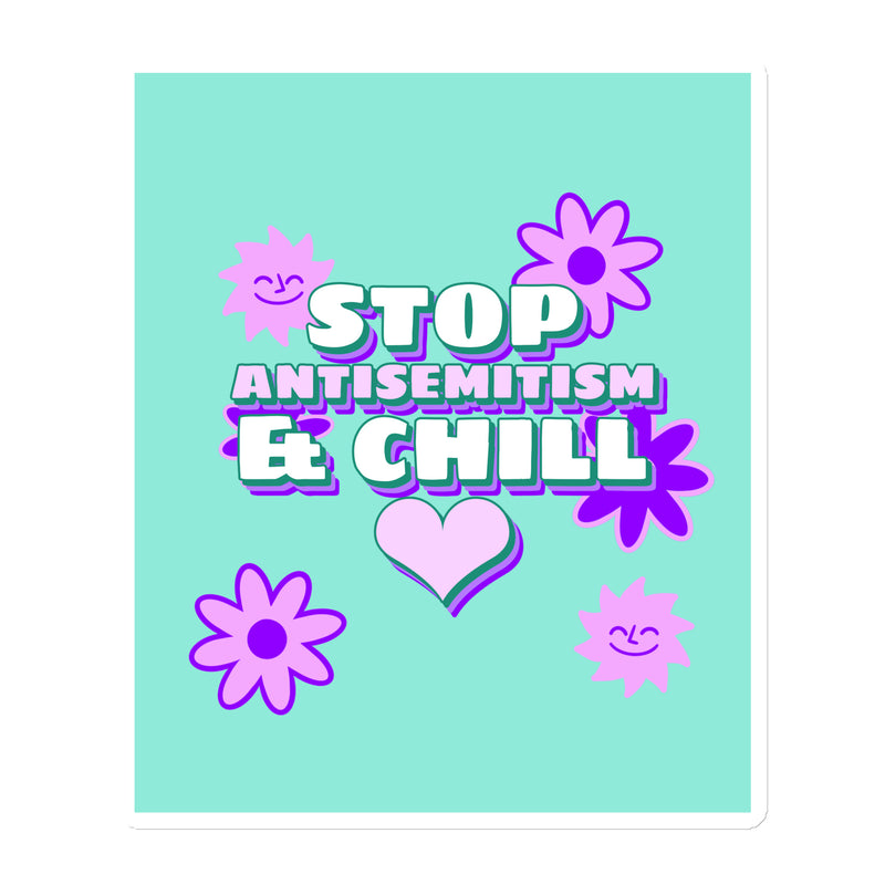 Chill Retro | Antisemitism | Die-Cut Magnet