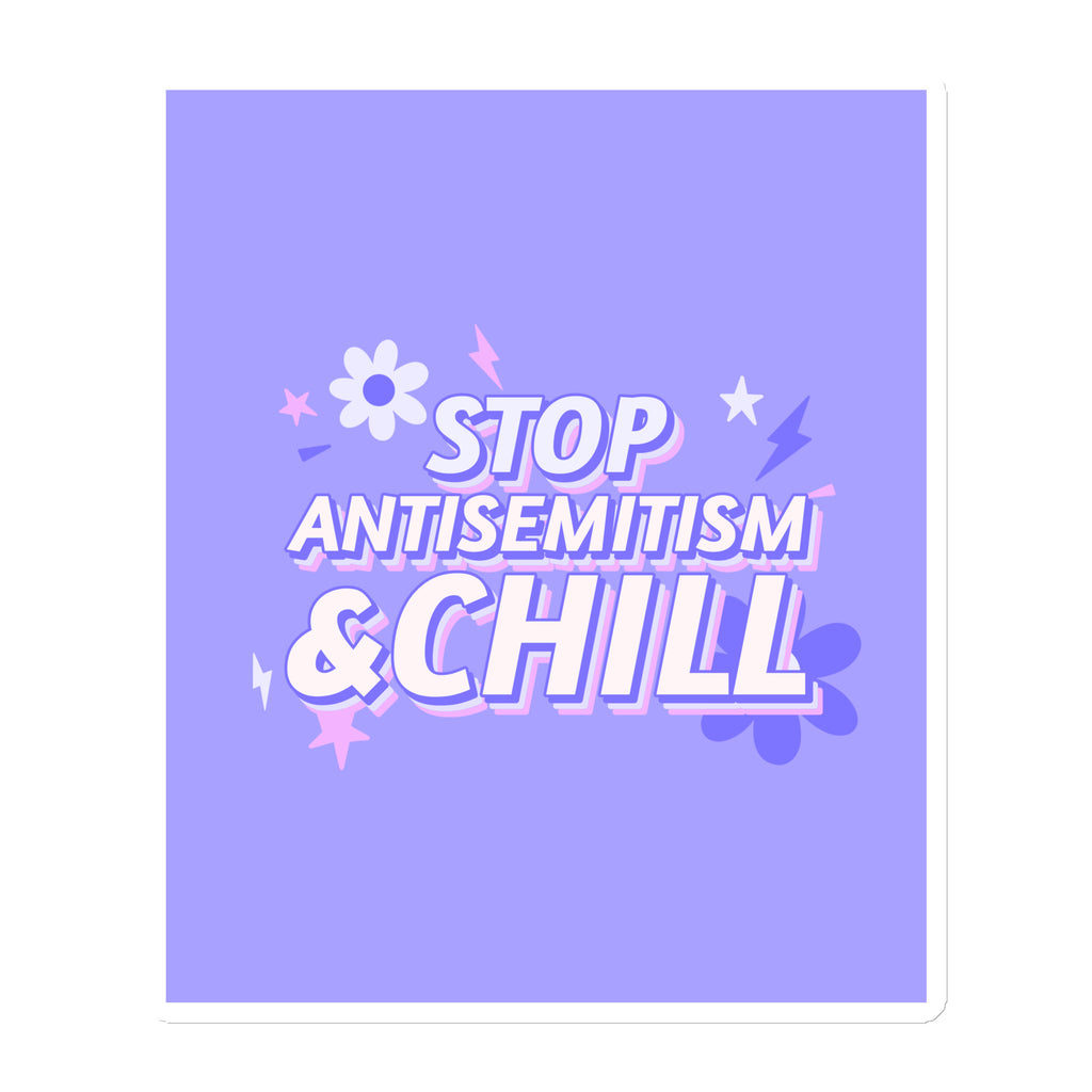 Chill Retro | Antisemitism | Die-Cut Magnet