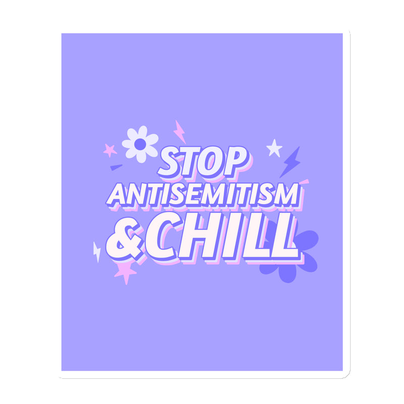 Chill Retro | Antisemitism | Die-Cut Magnet