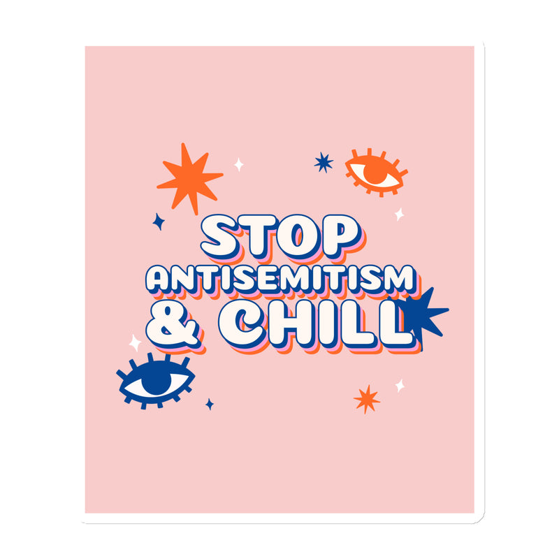Chill Retro | Antisemitism | Die-Cut Magnet