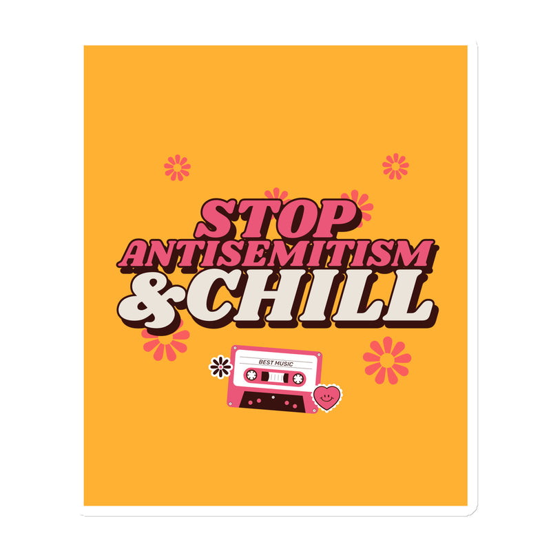 Chill Retro | Antisemitism | Die-Cut Magnet