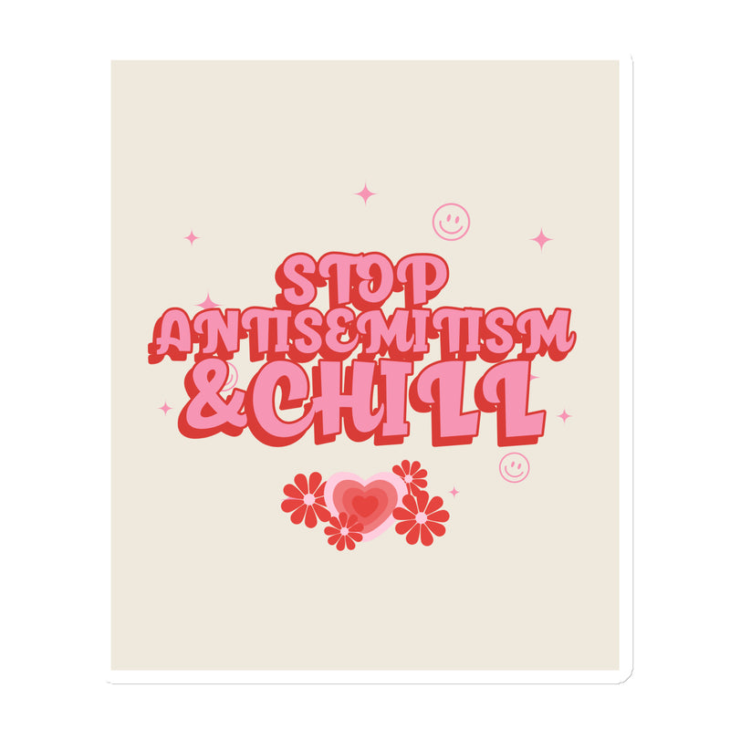 Chill Retro | Antisemitism | Die-Cut Magnet