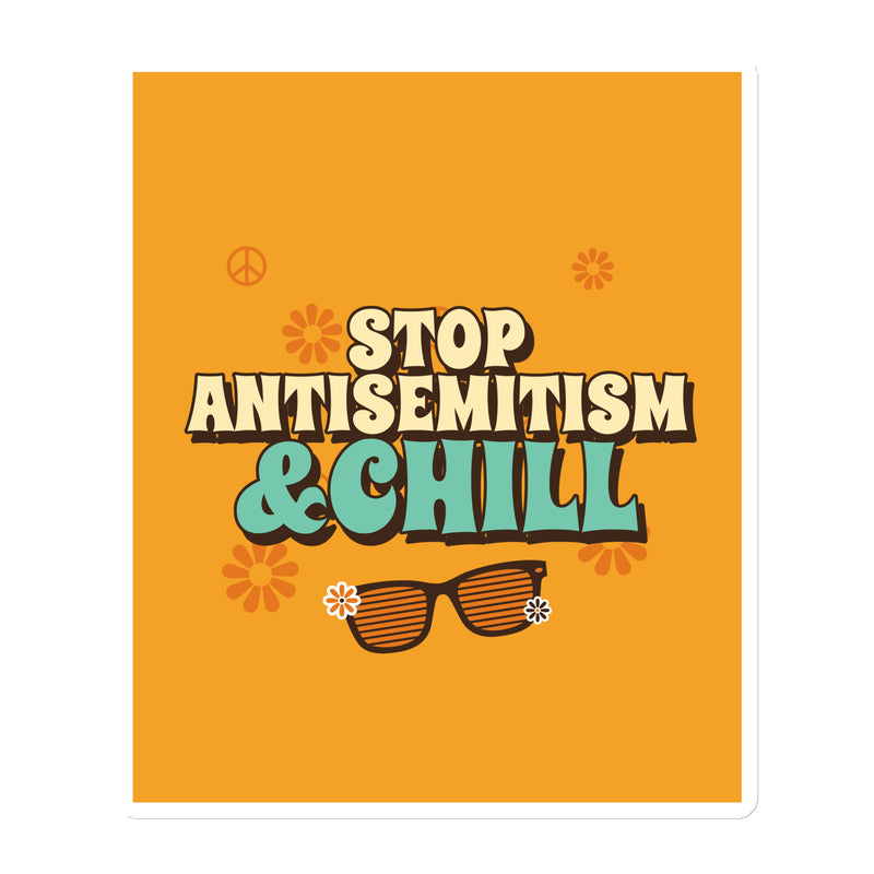 Chill Retro | Antisemitism | Die-Cut Magnet