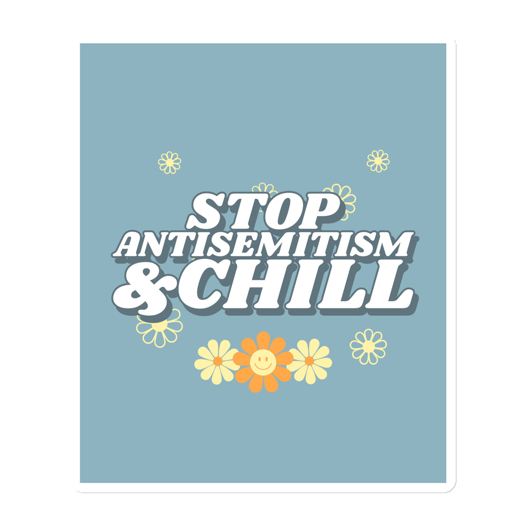 Chill Retro | Antisemitism | Die-Cut Magnet