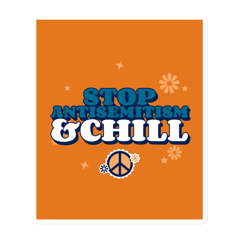 Chill Retro | Antisemitism | Die-Cut Magnet