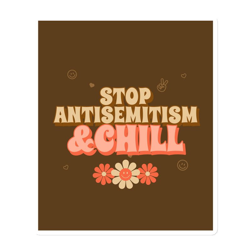 Chill Retro | Antisemitism | Die-Cut Magnet