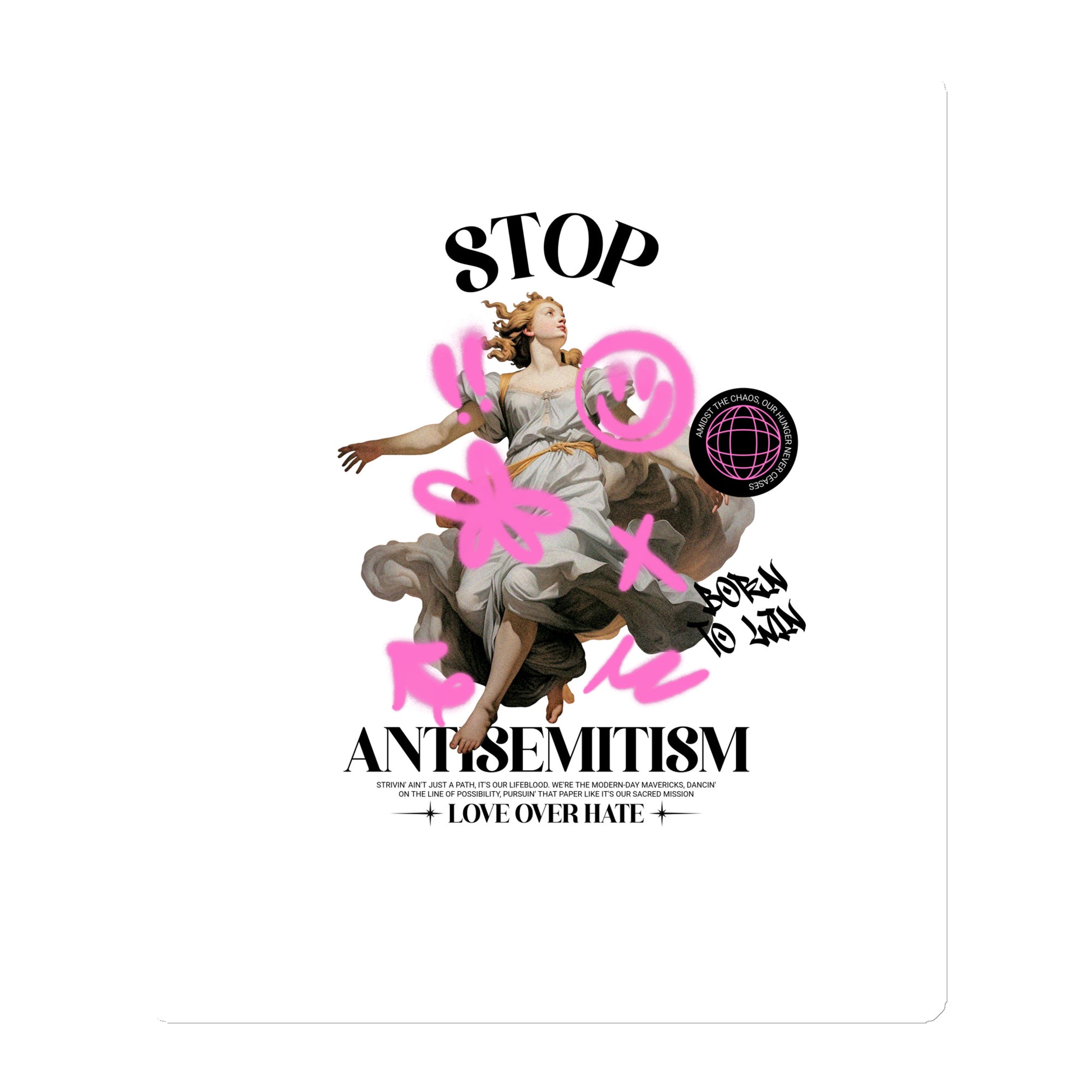 Classic Graffiti Fusion | Die-Cut Magnet