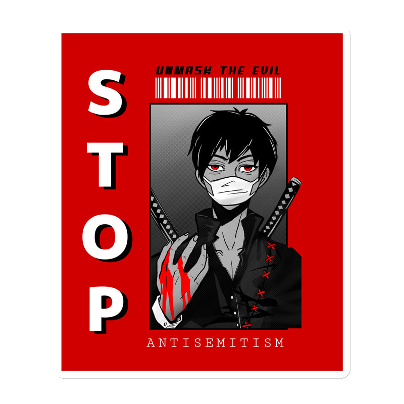 Unmask Evil | Antisemitism | Die-Cut Magnet