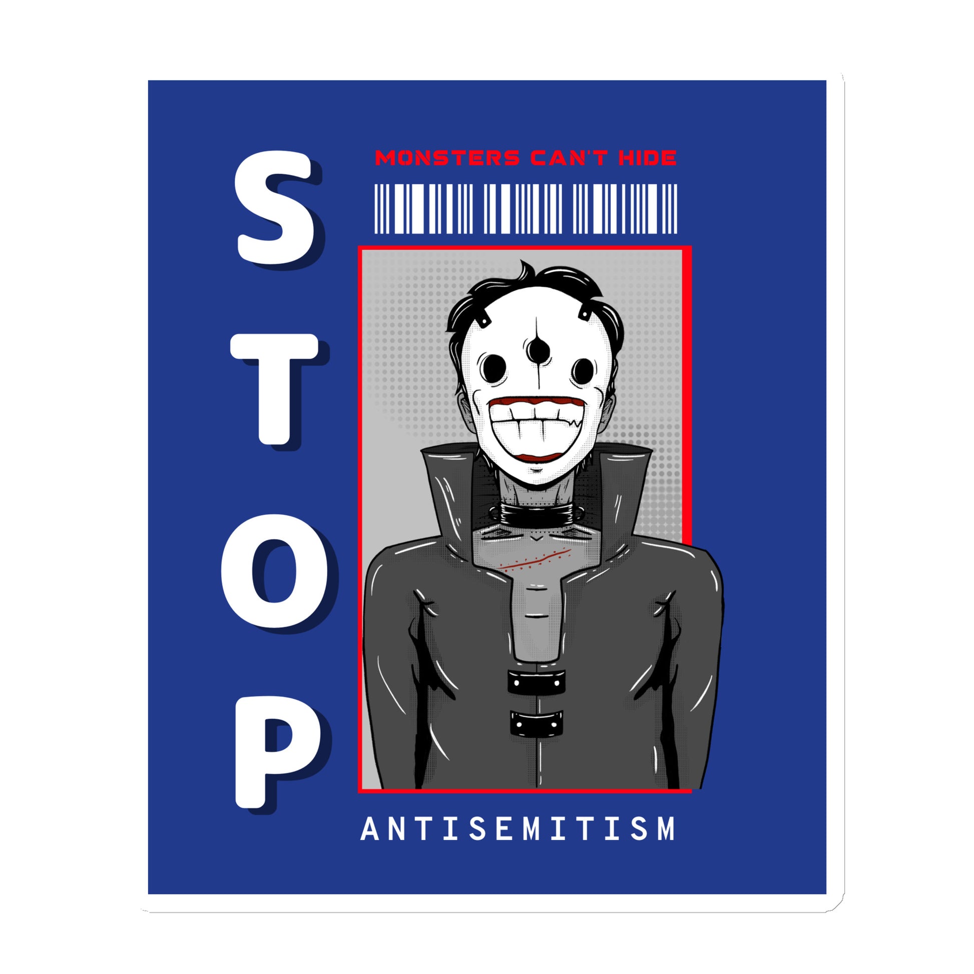 Monsters Can't Hide | Die-Cut Magnet