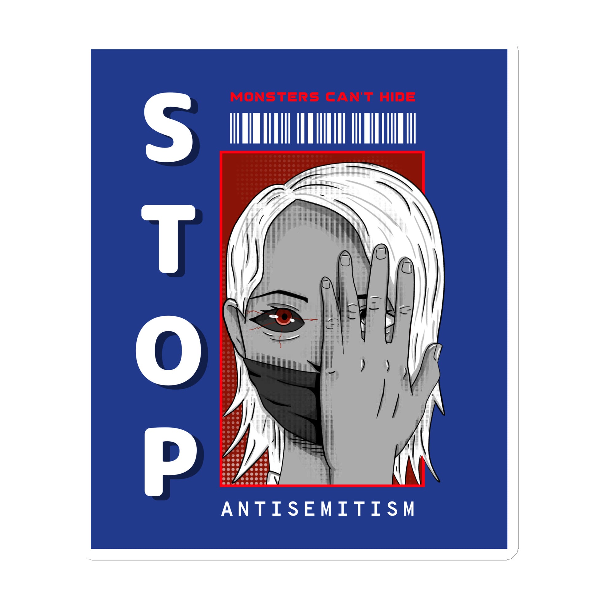 Monsters Can't Hide | Die-Cut Magnet