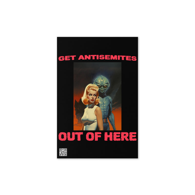 Get Alien Out | Antisemitism | Greeting Card