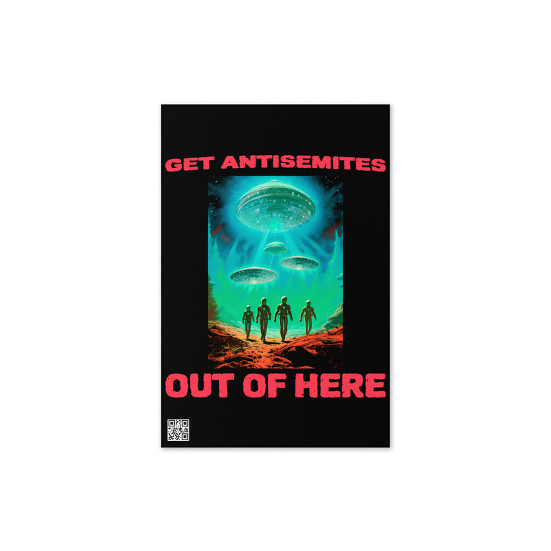 Get Alien Out | Antisemitism | Greeting Card