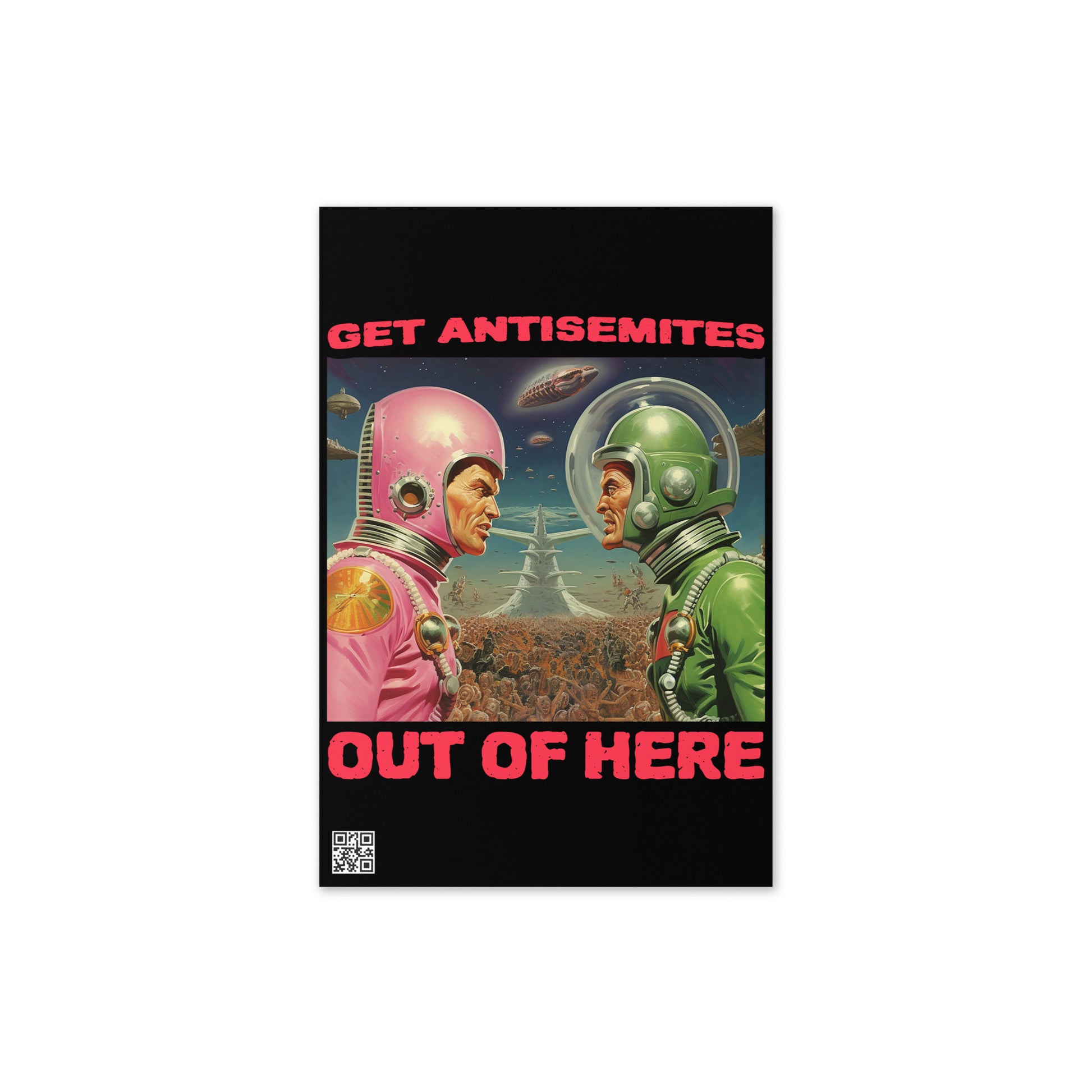 Get Alien Out | Antisemitism | Greeting Card