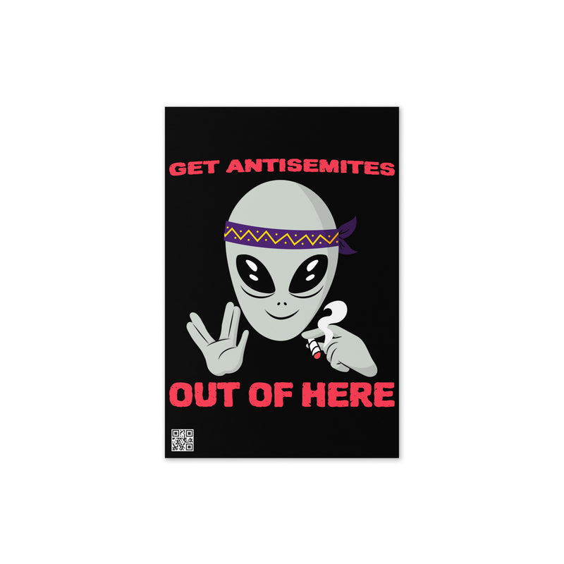 Get Alien Out | Antisemitism | Greeting Card
