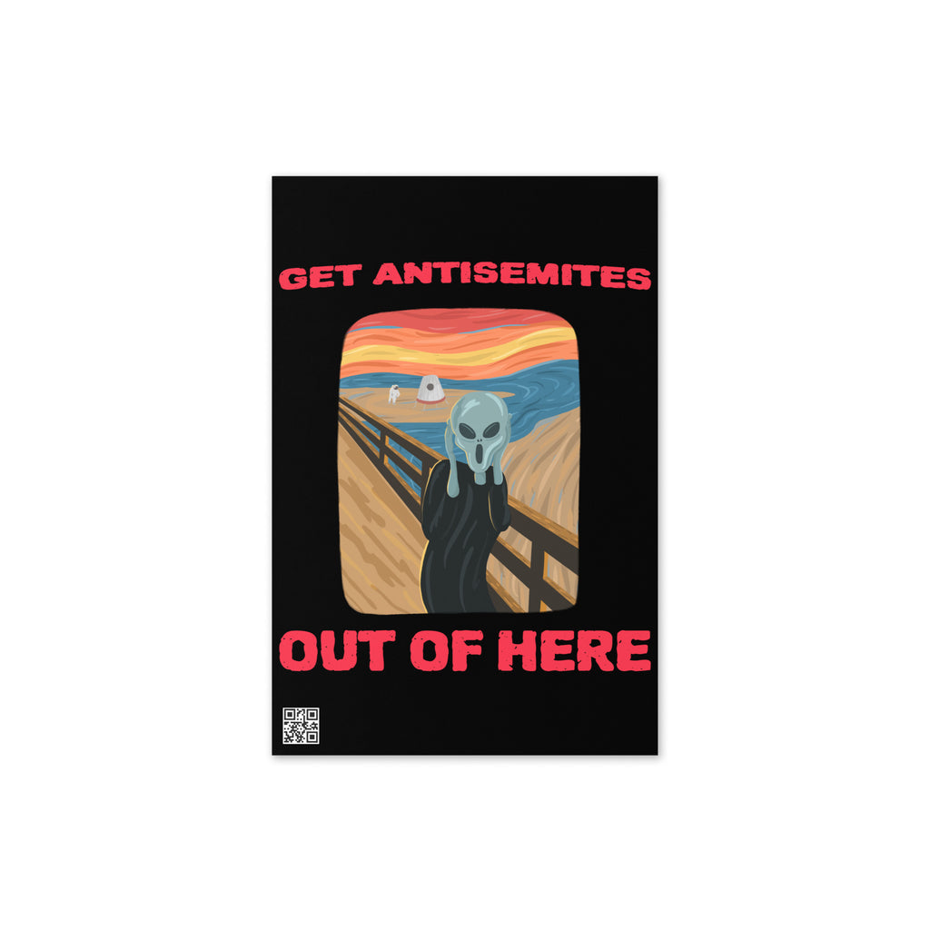 Get Alien Out | Antisemitism | Greeting Card