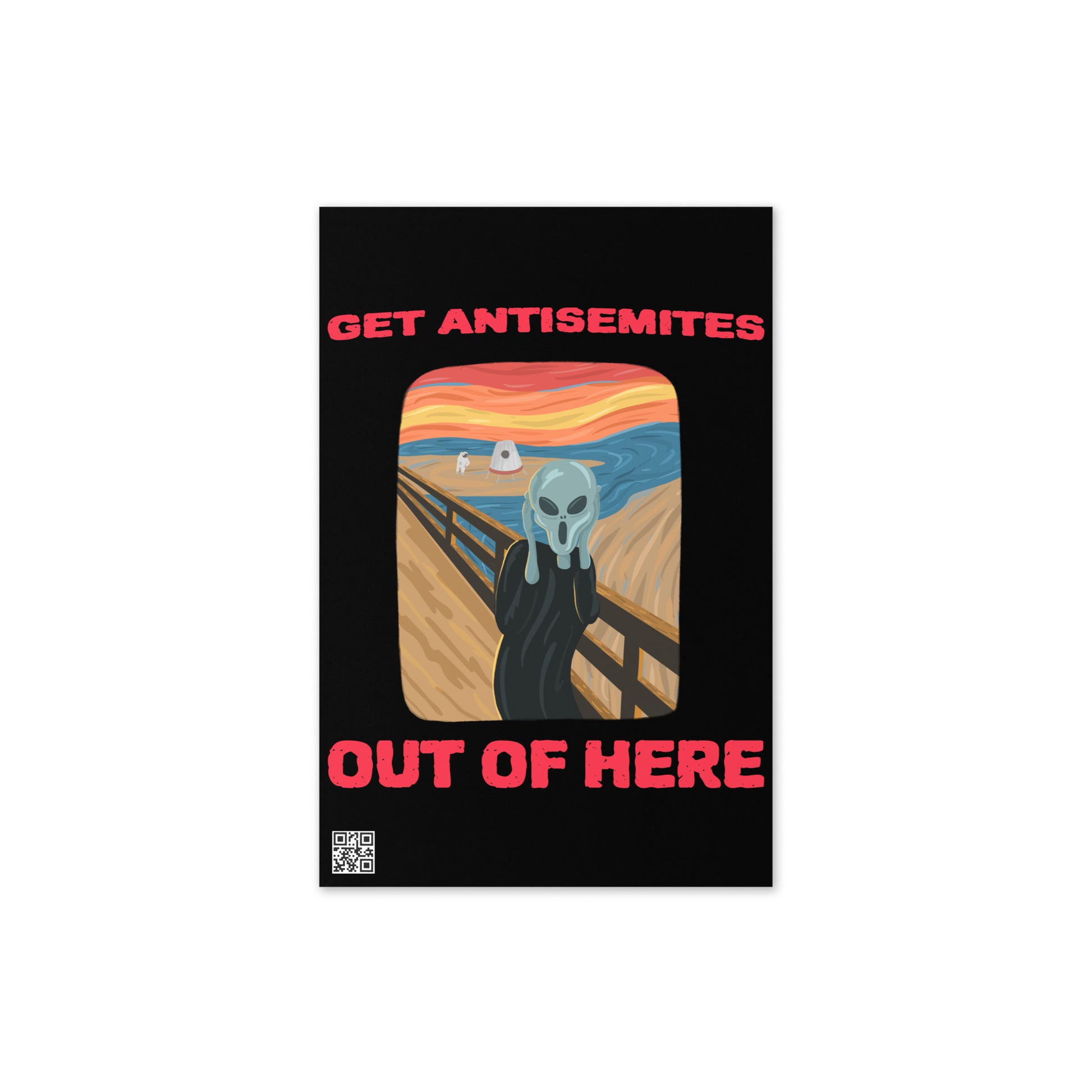 Get Alien Out | Antisemitism | Greeting Card
