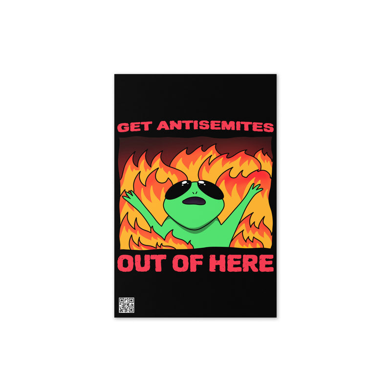 Get Alien Out | Antisemitism | Greeting Card