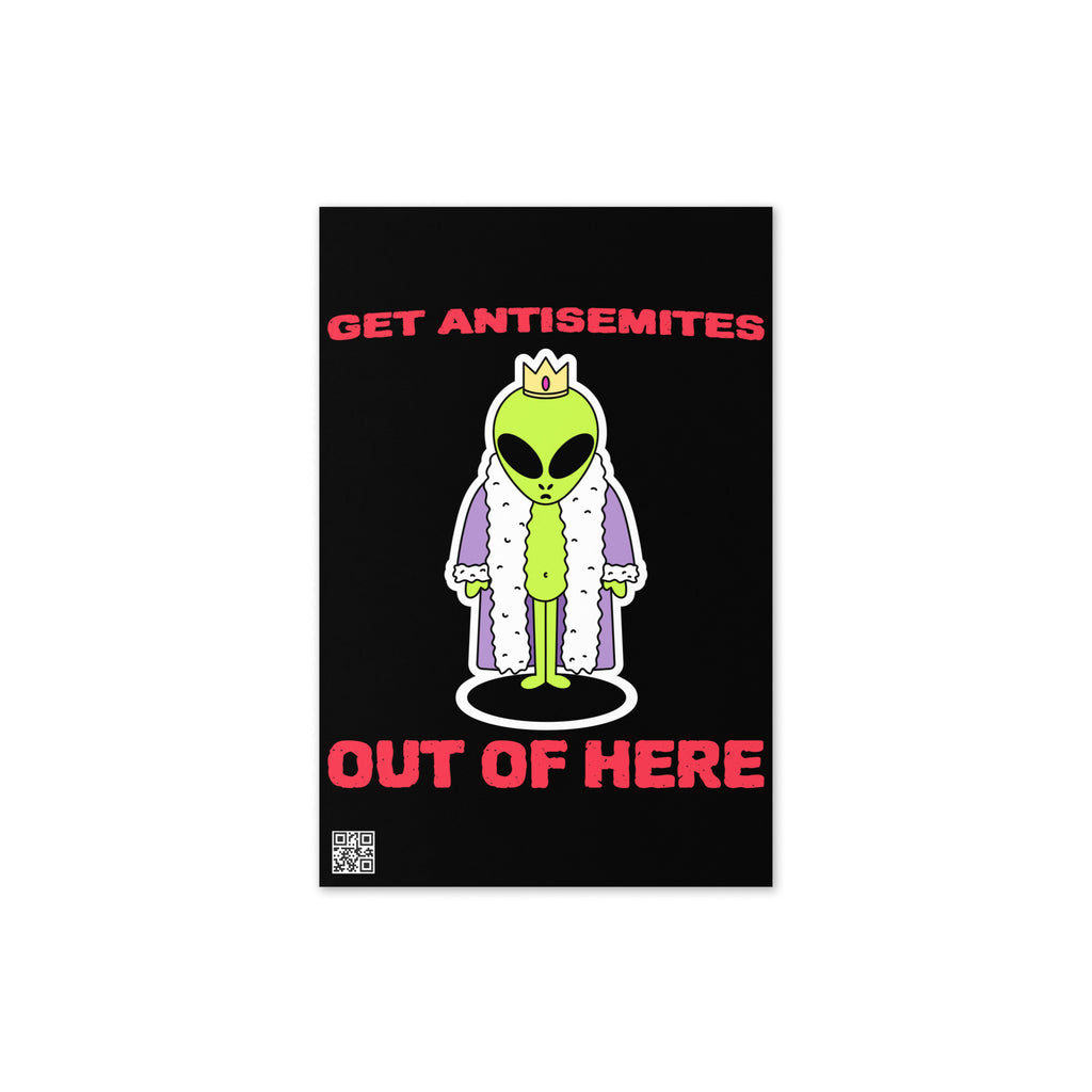 Get Alien Out | Antisemitism | Greeting Card