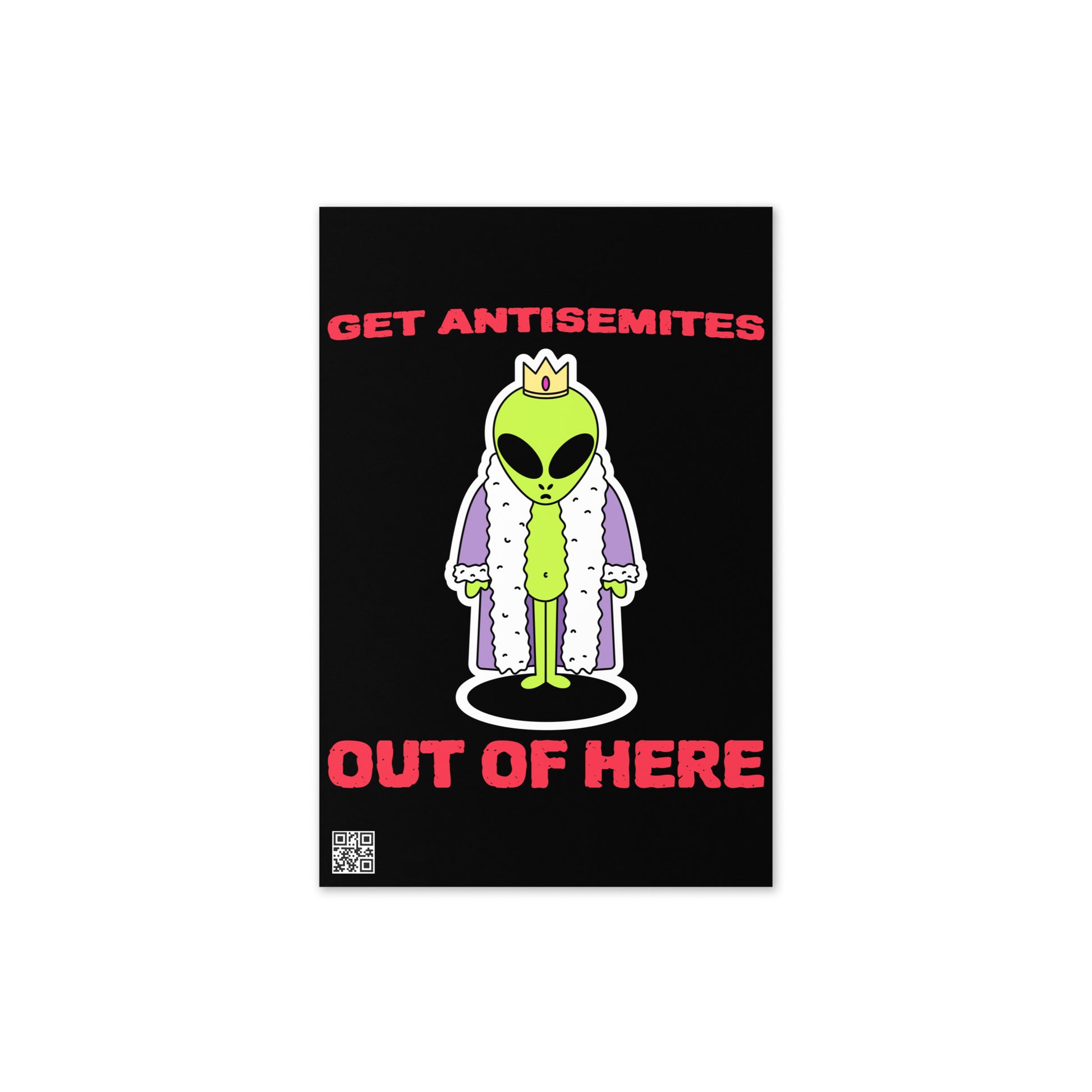Get Alien Out | Antisemitism | Greeting Card