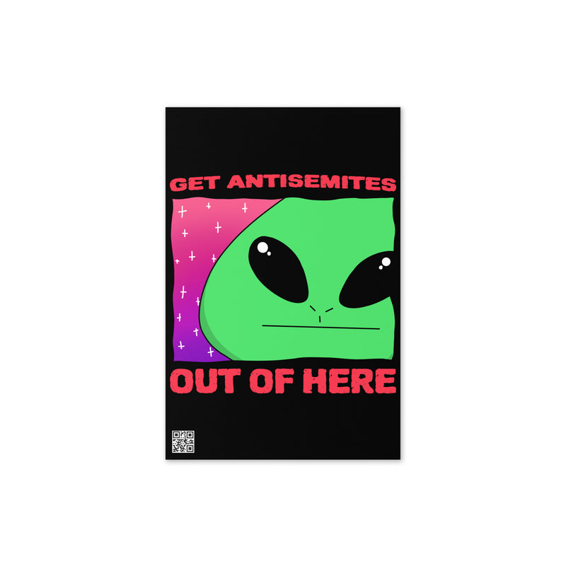 Get Alien Out | Antisemitism | Greeting Card