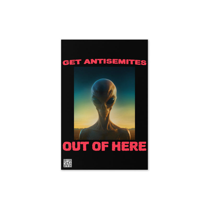 Get Alien Out | Antisemitism | Greeting Card
