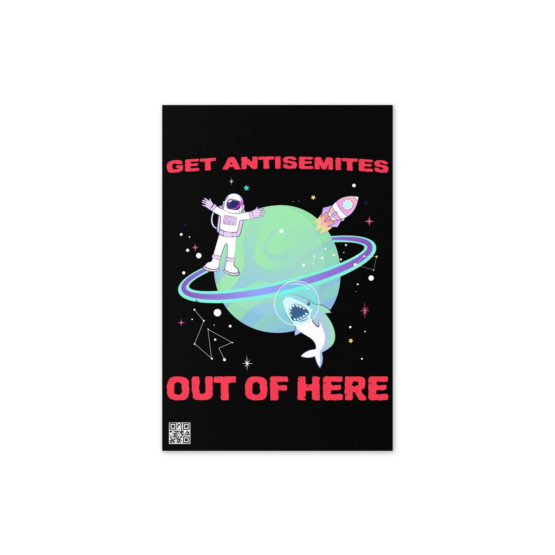 Get Alien Out | Antisemitism | Greeting Card