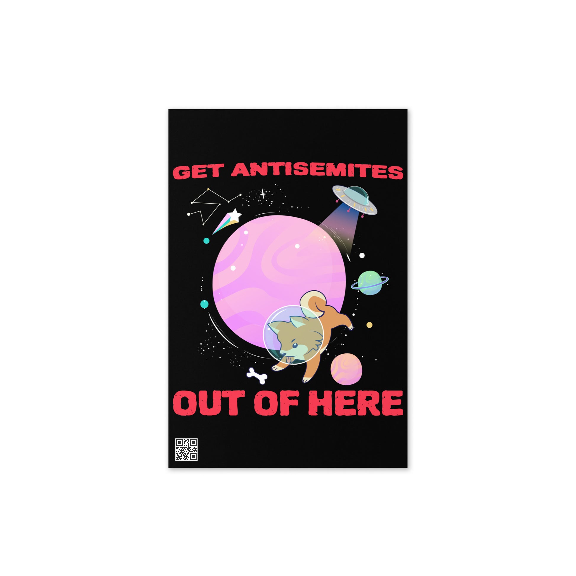 Get Alien Out | Antisemitism | Greeting Card