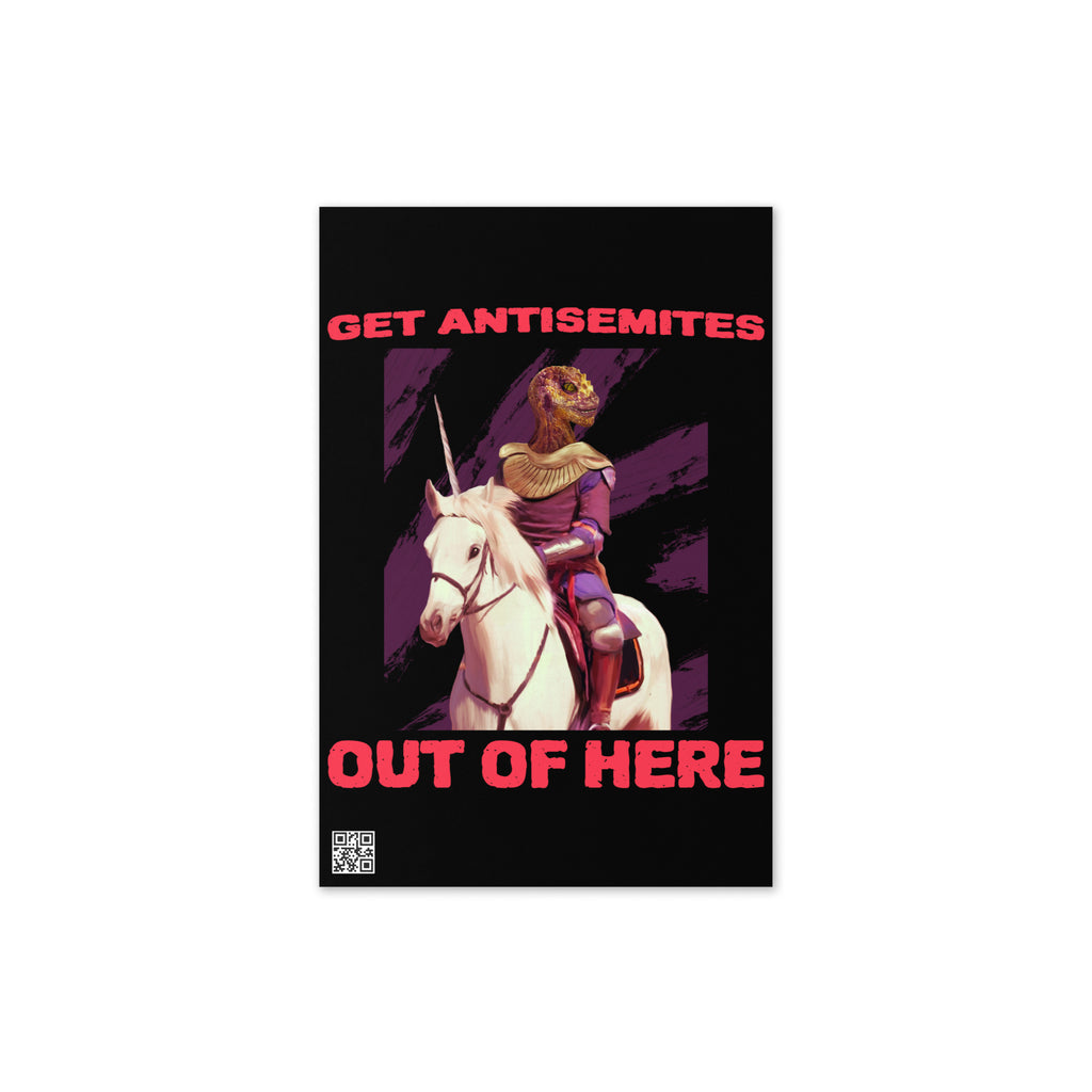 Get Alien Out | Antisemitism | Greeting Card