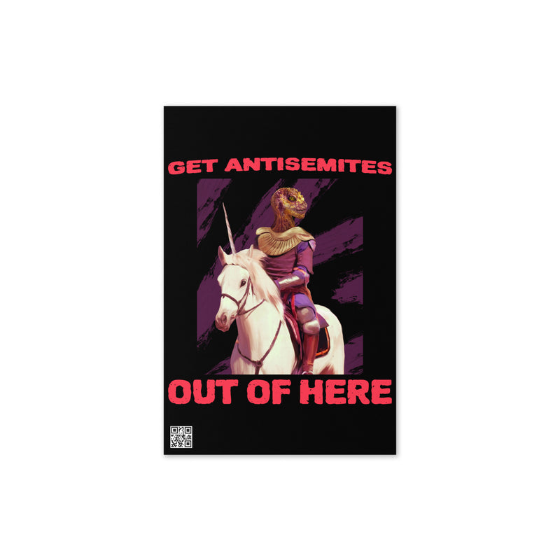 Get Alien Out | Antisemitism | Greeting Card
