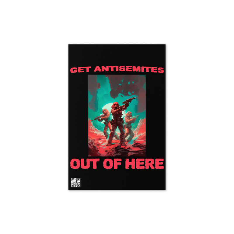 Get Alien Out | Antisemitism | Greeting Card