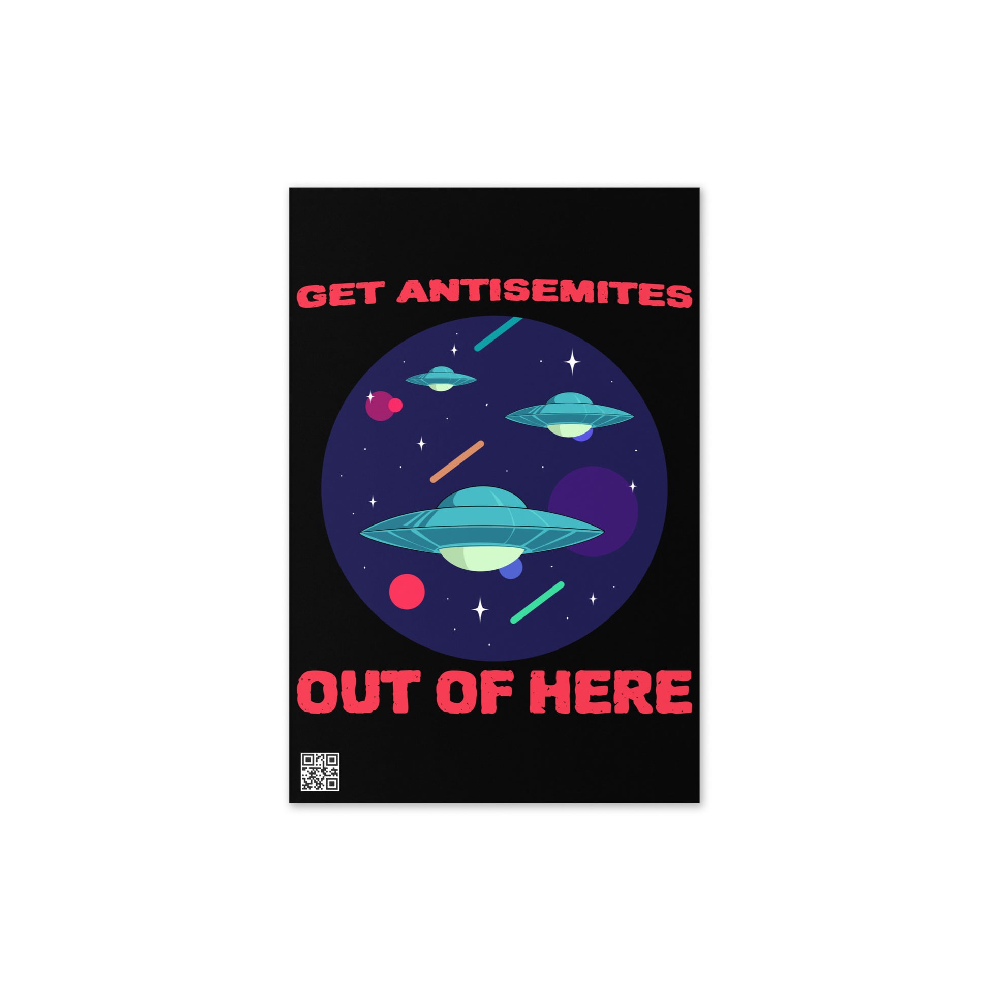 Get Alien Out | Antisemitism | Greeting Card