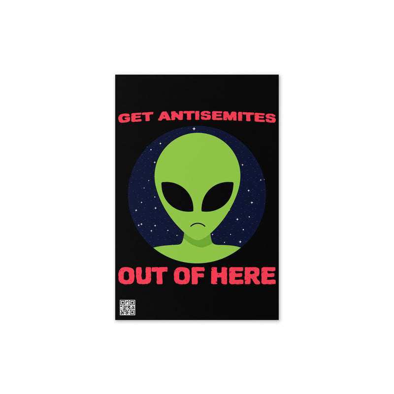 Get Alien Out | Antisemitism | Greeting Card