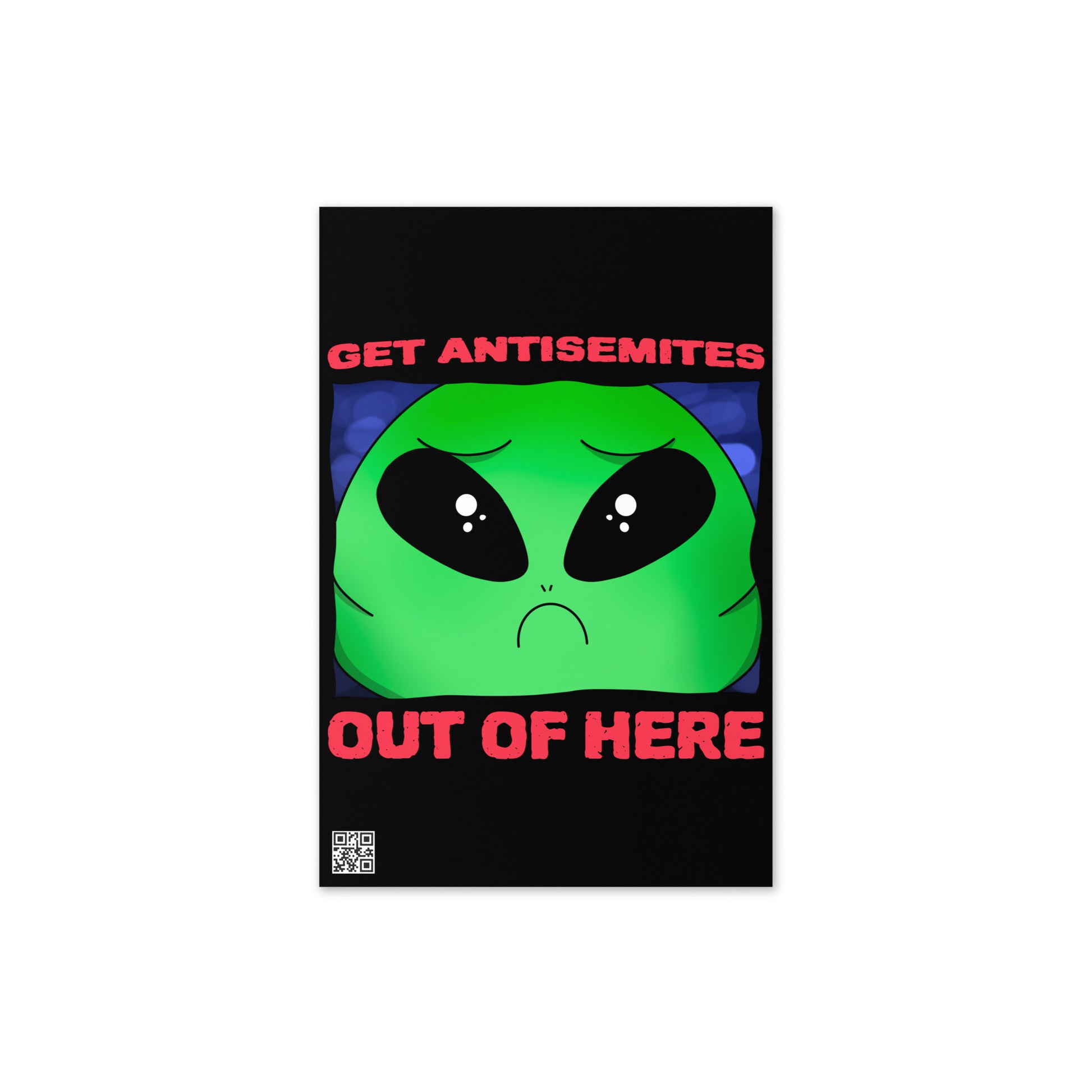 Get Alien Out | Antisemitism | Greeting Card