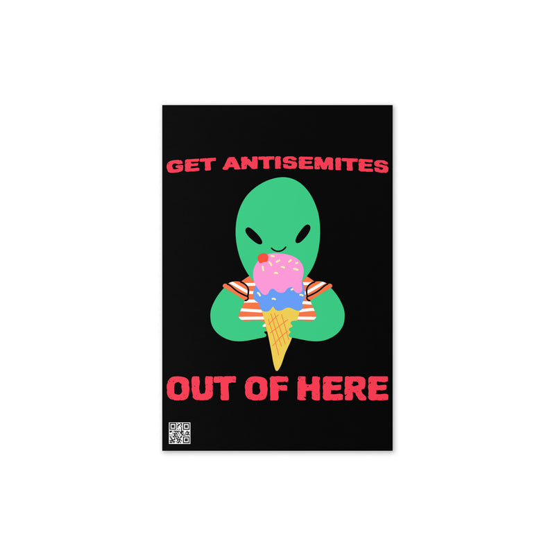 Get Alien Out | Antisemitism | Greeting Card