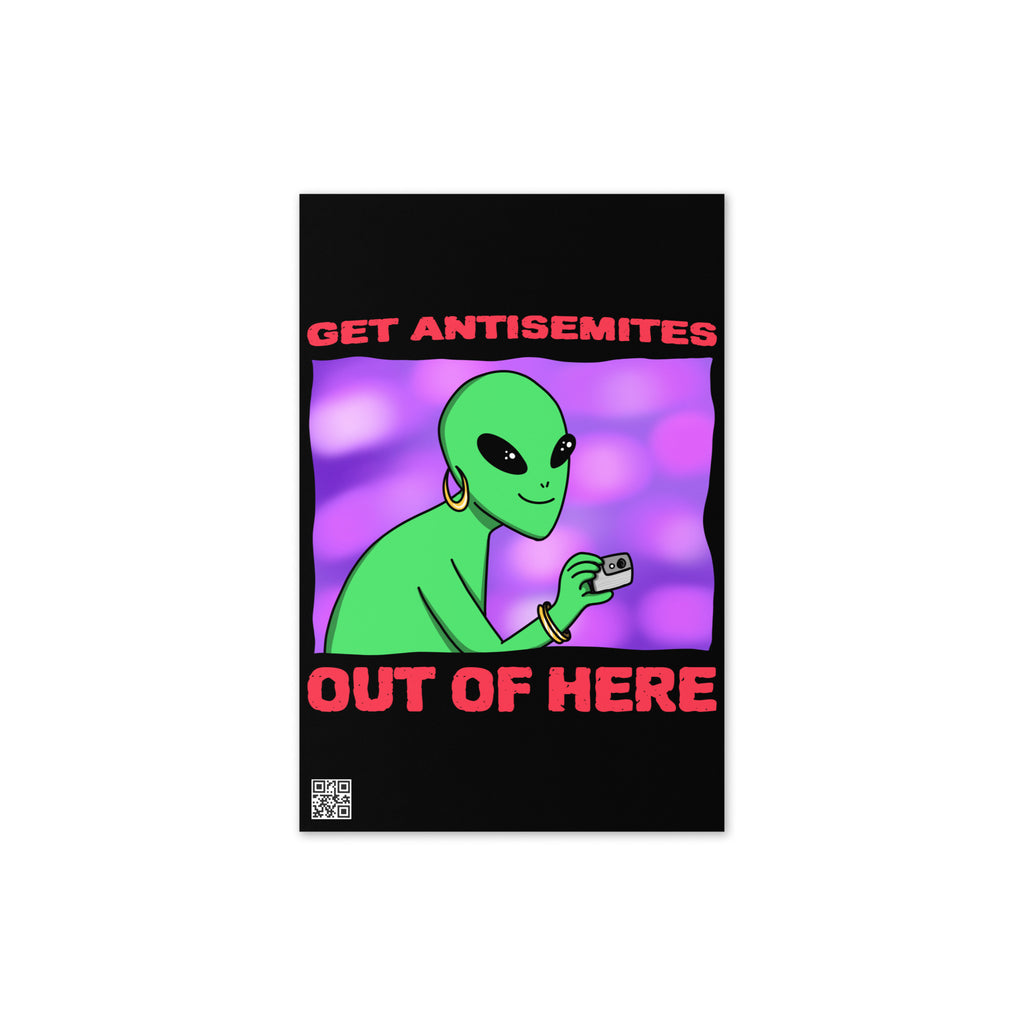 Get Alien Out | Antisemitism | Greeting Card