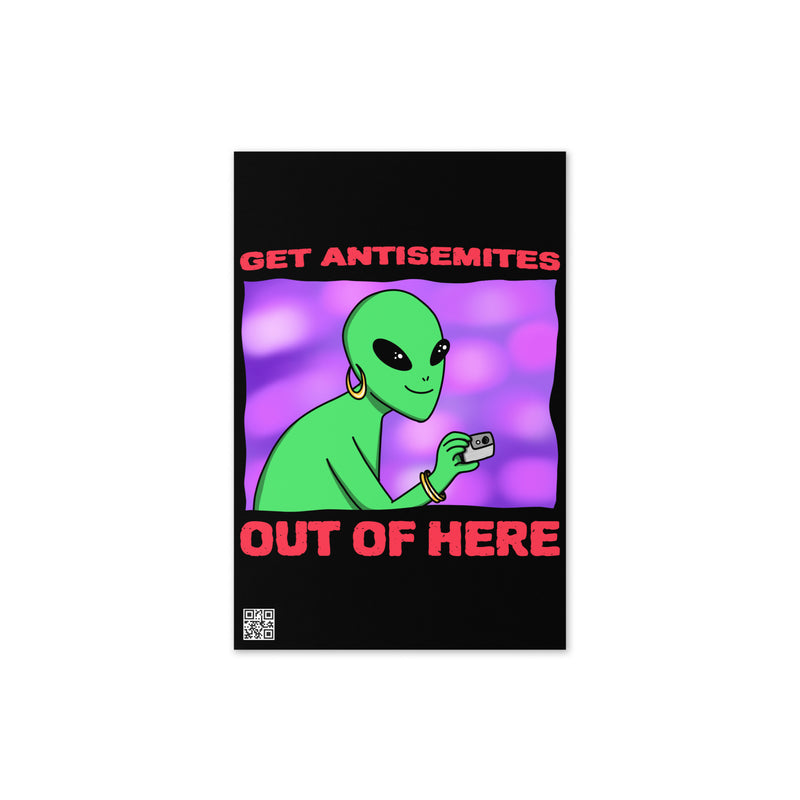 Get Alien Out | Antisemitism | Greeting Card