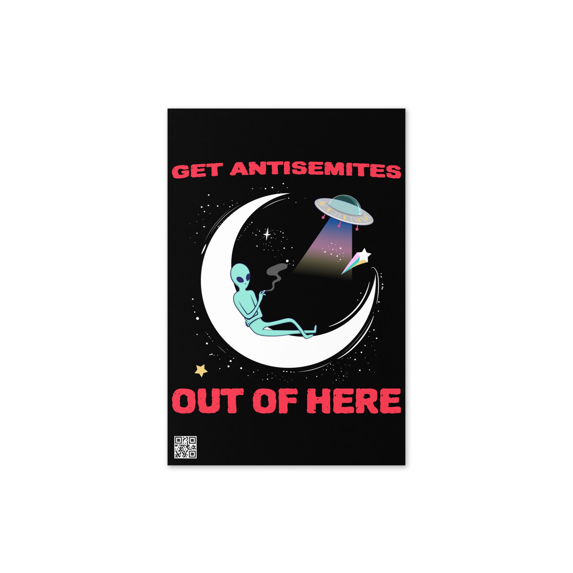 Get Alien Out | Antisemitism | Greeting Card