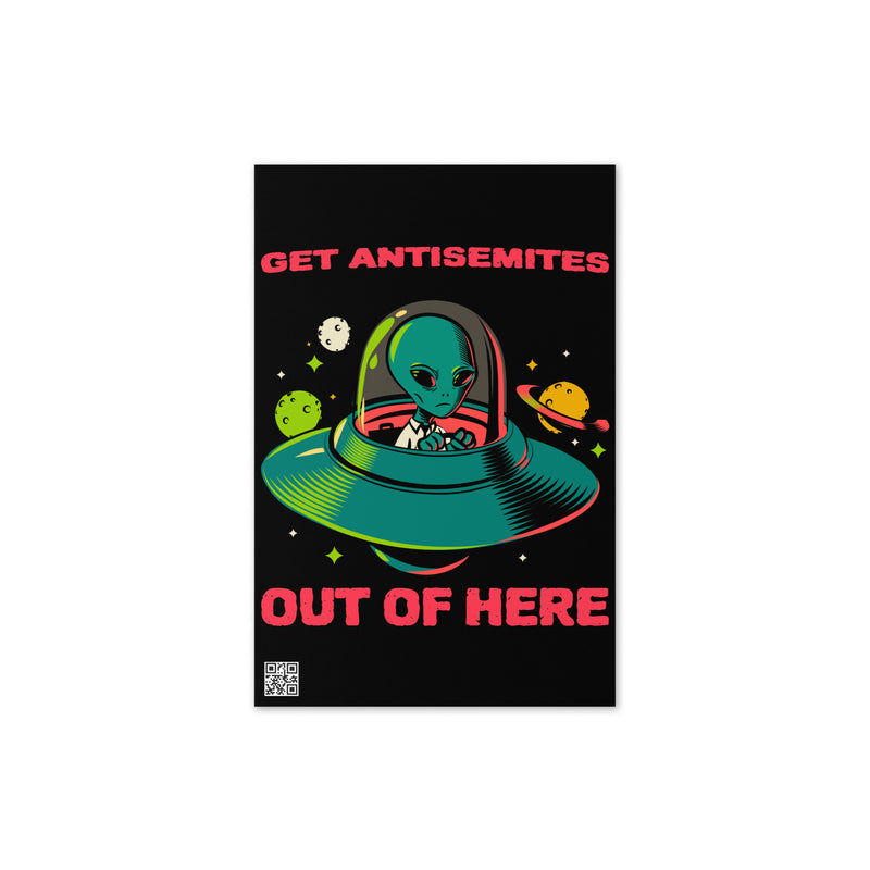 Get Alien Out | Antisemitism | Greeting Card