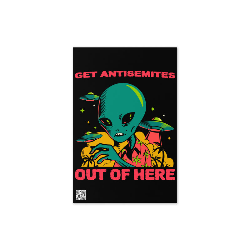 Get Alien Out | Antisemitism | Greeting Card