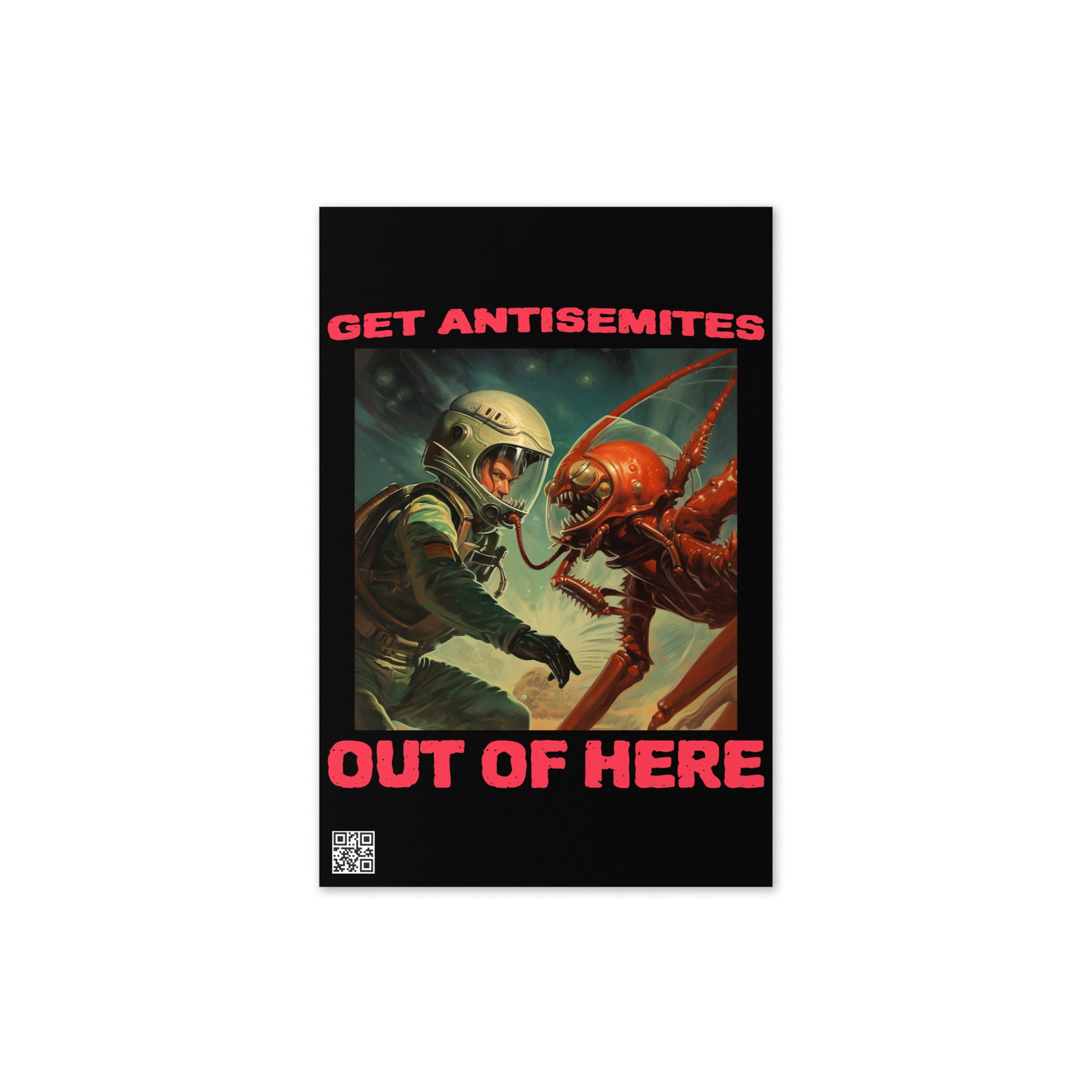 Get Alien Out | Antisemitism | Greeting Card
