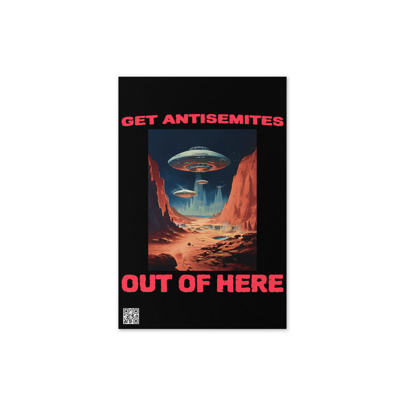 Get Alien Out | Antisemitism | Greeting Card