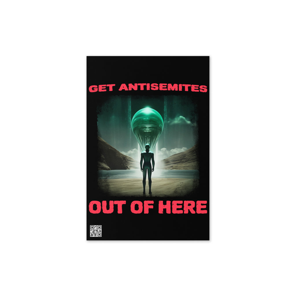 Get Alien Out | Antisemitism | Greeting Card