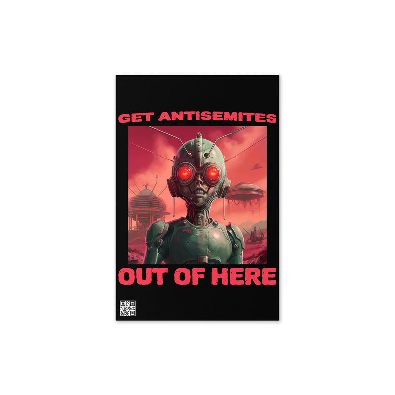 Get Alien Out | Antisemitism | Greeting Card